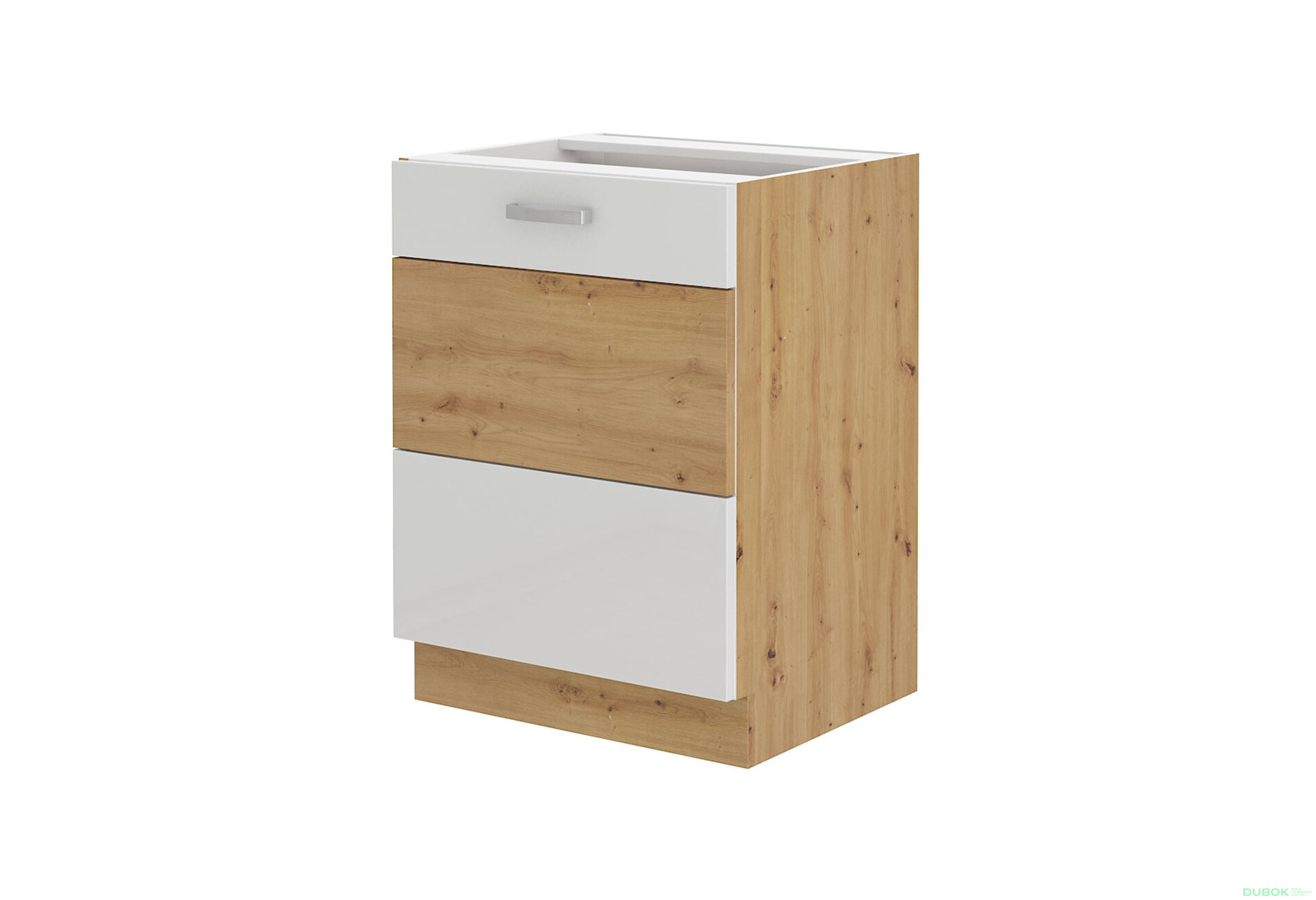 Obrázek 5390 - Kuchyňská sestava 1.2+2.4 m Artisan / bílý lesk