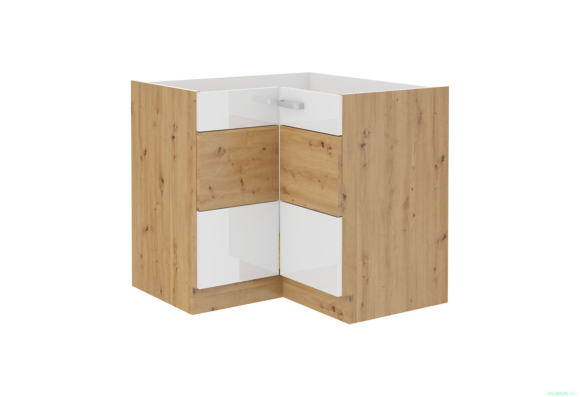 Obrázek 1 - 89x89 DN 1F BB Artisan / bílý lesk