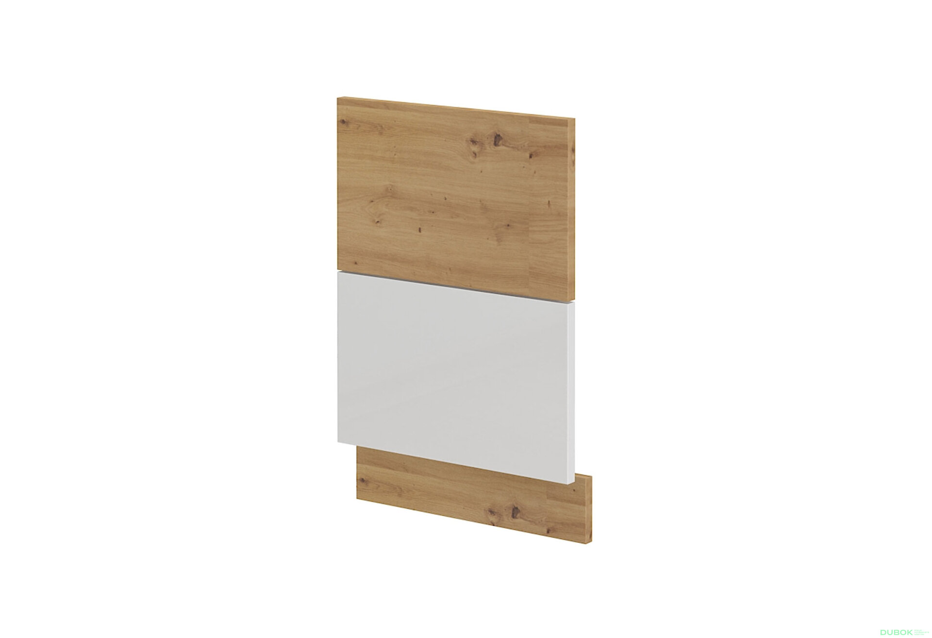 Obrázek 1 - ZM 570x446 dvířka Artisan / bílý lesk