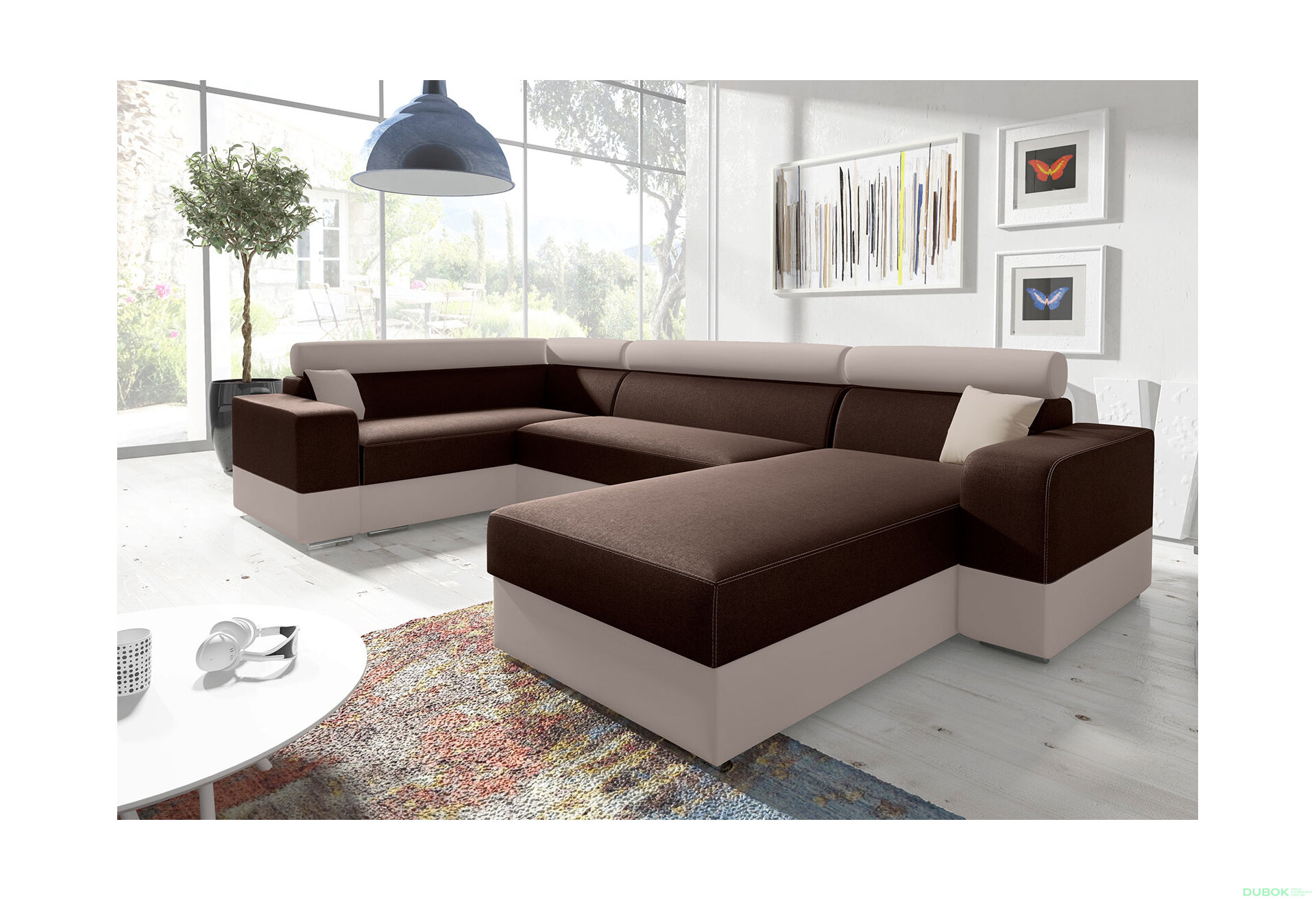 Obrázek 2 - Sedací souprava Infinity super Bahama 08 + Bahama 33 / typ P