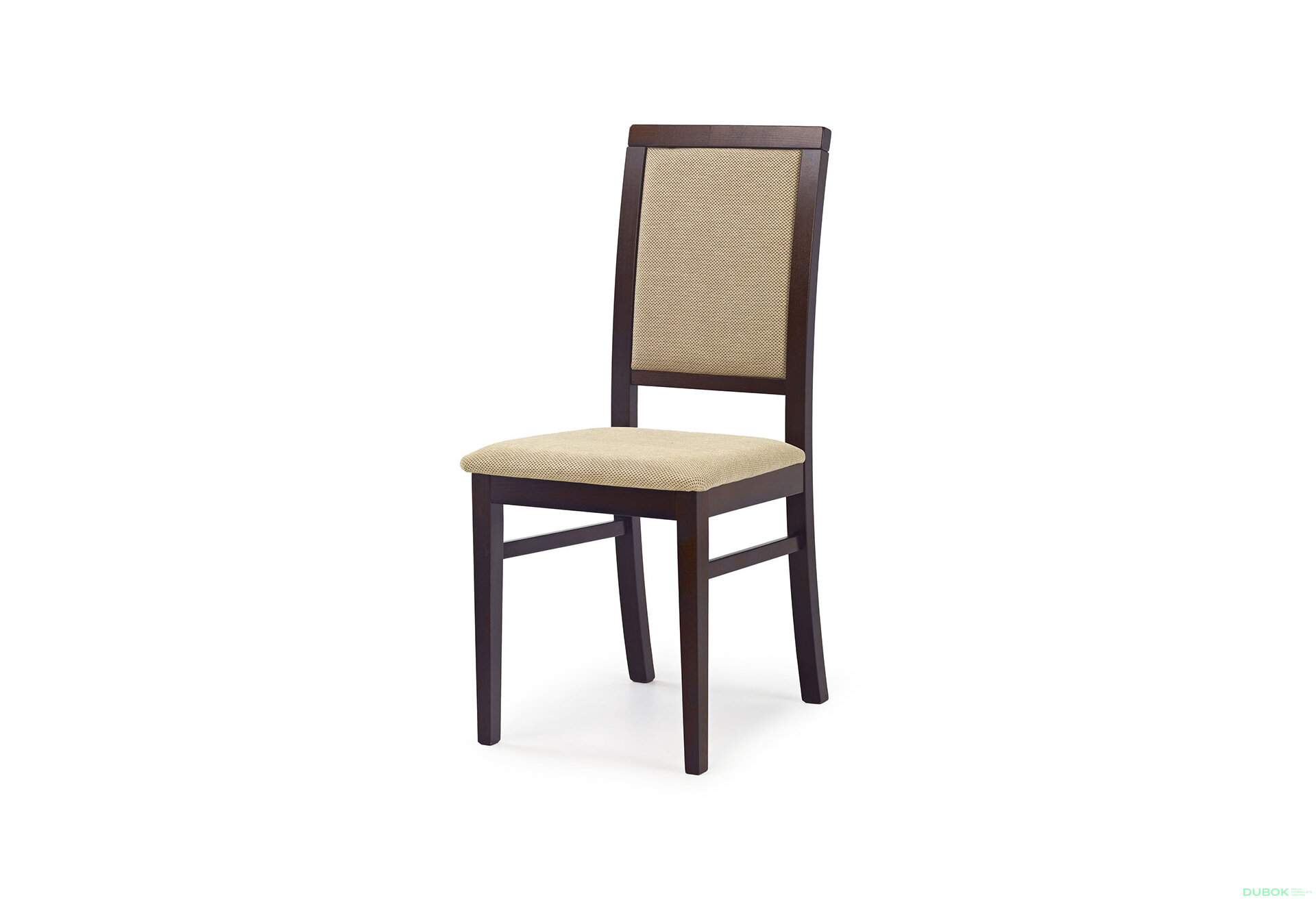 Obrázek 1 - Židle Sylwek 1 tmavý ořech / Torent Beige