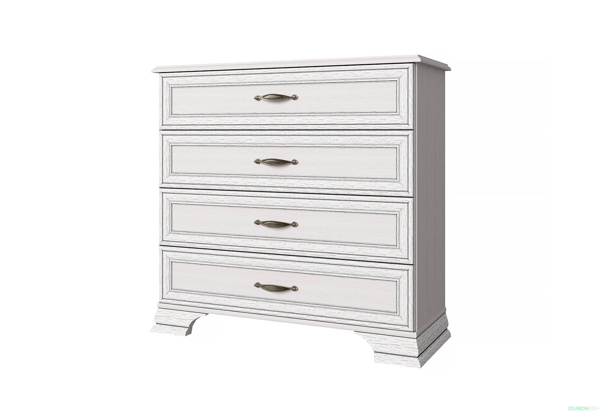 Obrázek 1 - Komoda 4s woodline krém Tiffany