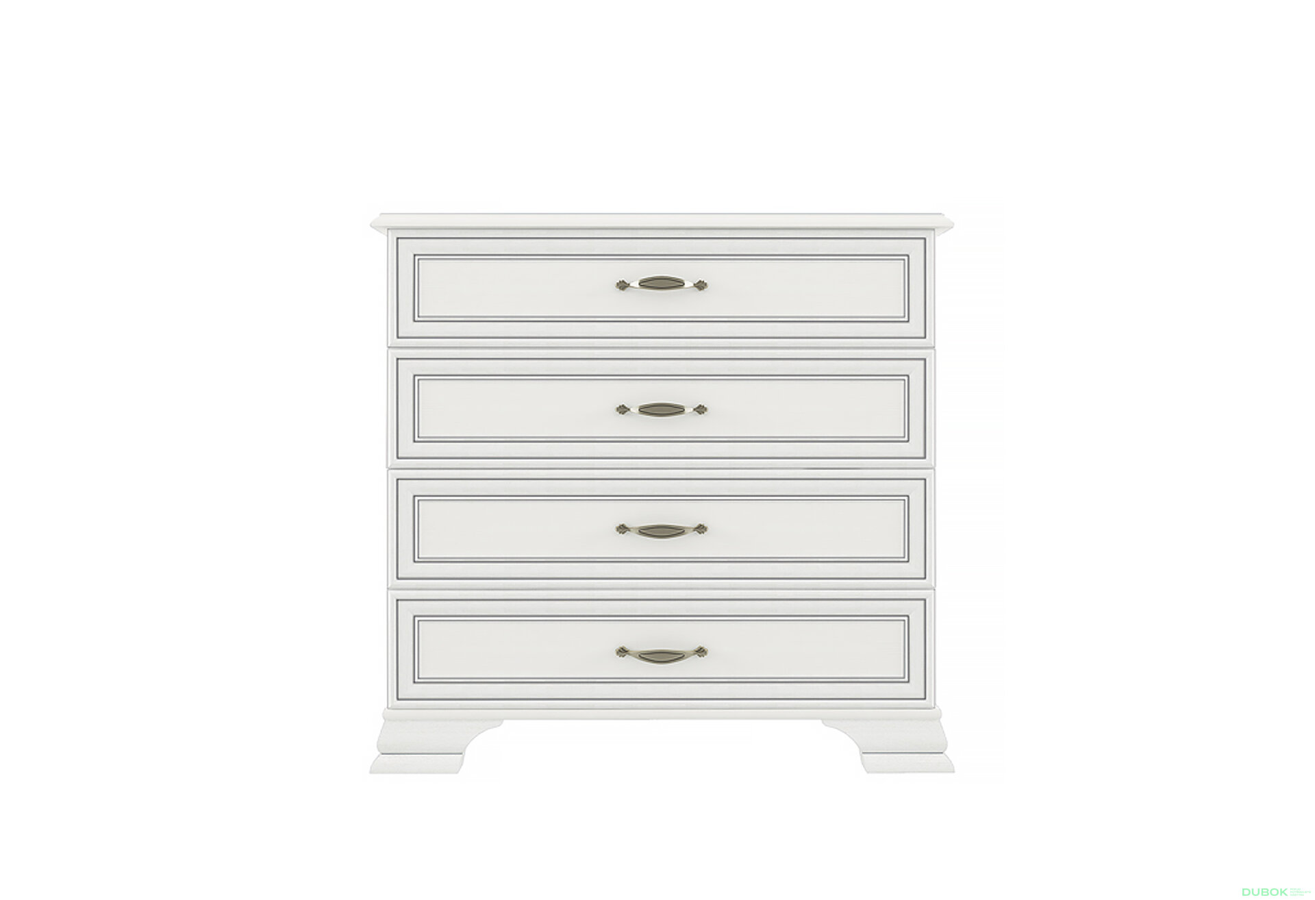 Obrázek 2 - Komoda 4s woodline krém Tiffany