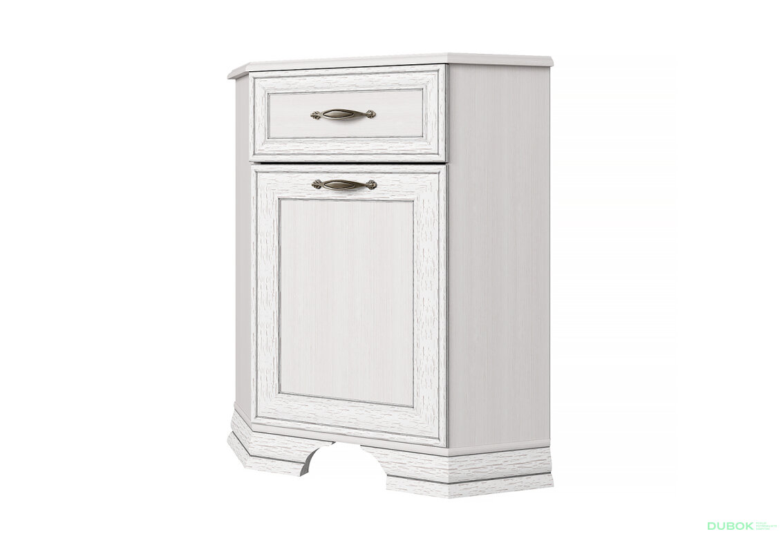 Rohová komoda 1d1s woodline krém Tiffany