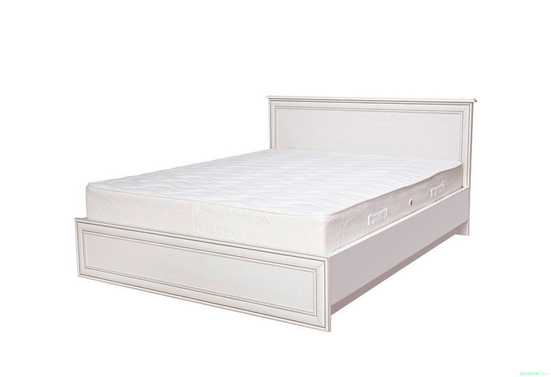 Obrázek 1 - Postel 160x200 s úložným prostorem woodline krém Tiffany
