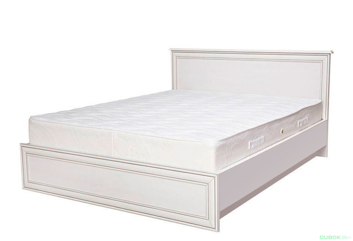 Postel 160x200 s úložným prostorem woodline krém Tiffany