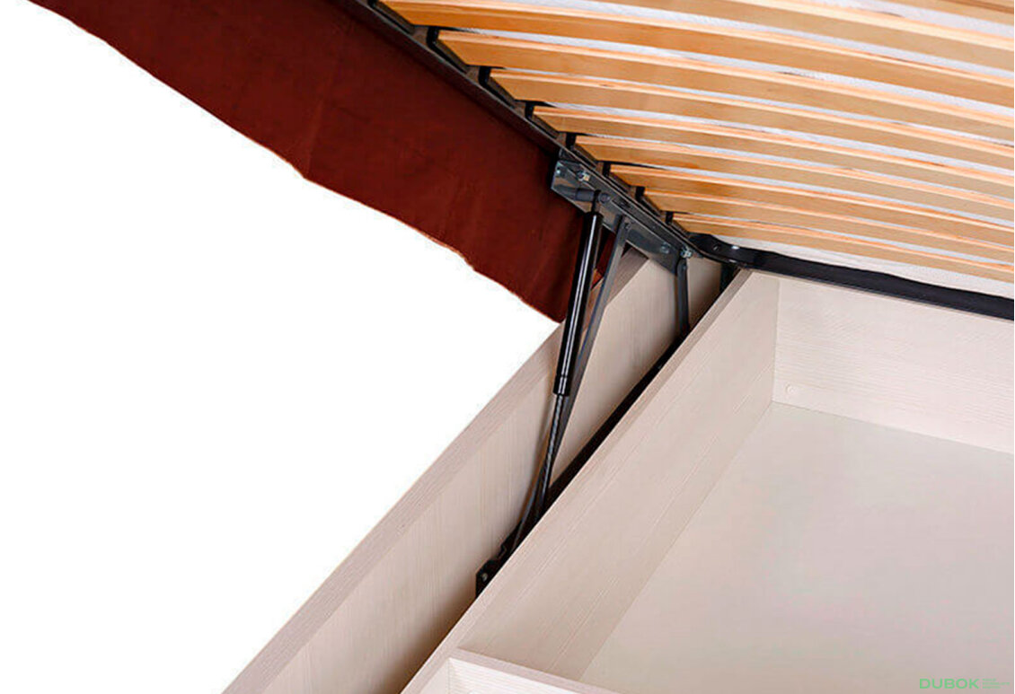 Obrázek 5 - Postel 160x200 s úložným prostorem woodline krém Tiffany