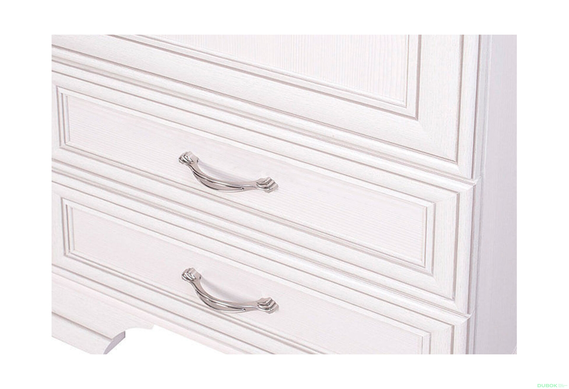 Obrázek 3 - Regál se zrcadlem 1d2s woodline krém Tiffany