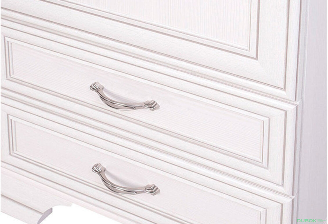 Obrázek 3 - Regál se zrcadlem 1d2s woodline krém Tiffany