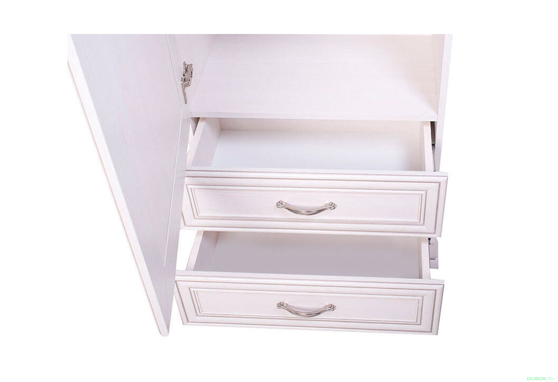 Obrázek 4 - Regál se zrcadlem 1d2s woodline krém Tiffany