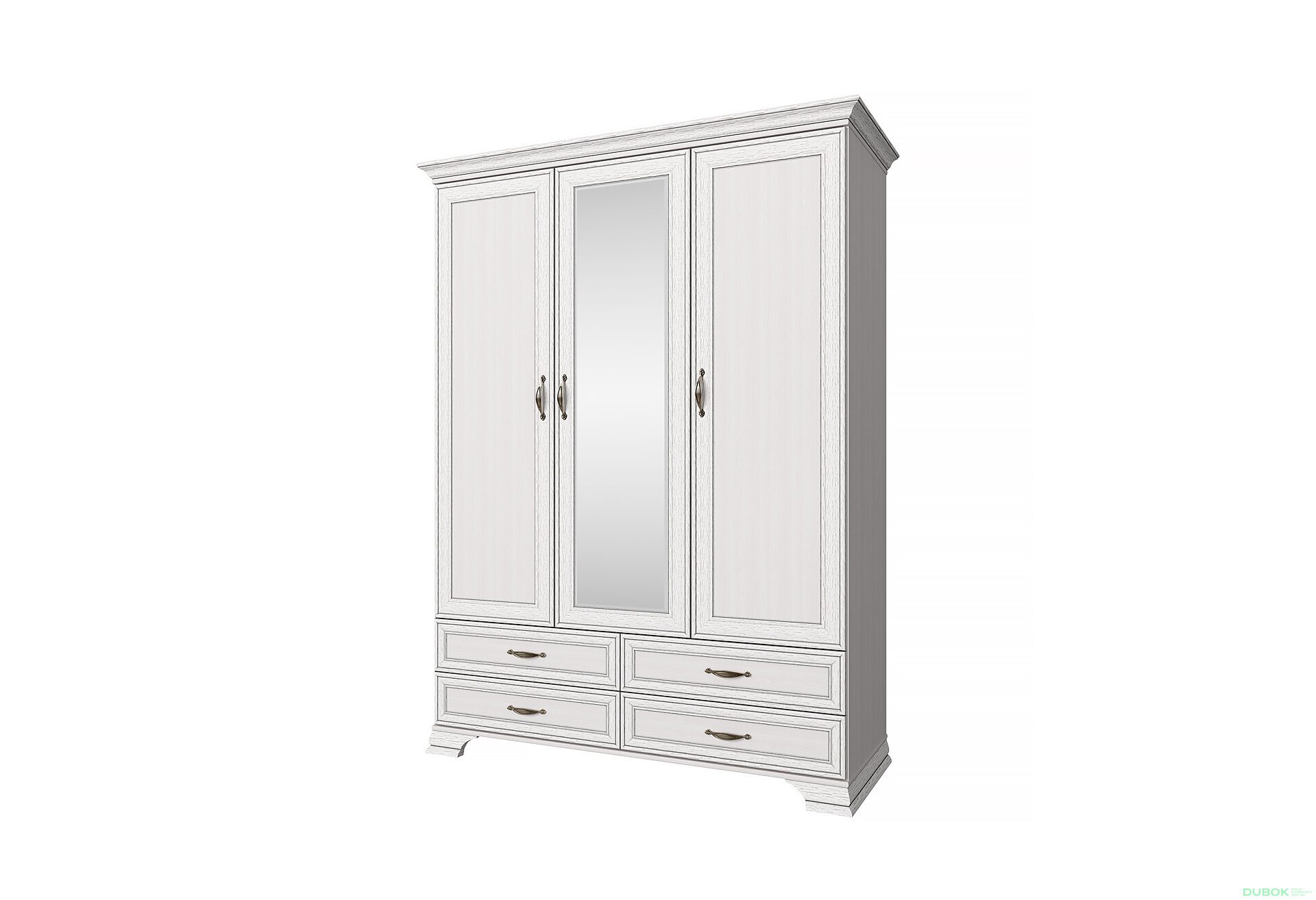 Obrázek 1 - Skříň se zrcadlem 3d4s woodline krém Tiffany