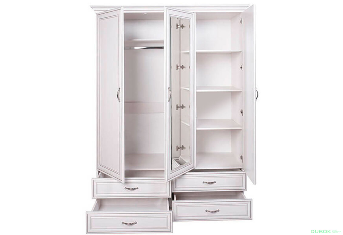 Obrázek 3 - Skříň se zrcadlem 3d4s woodline krém Tiffany