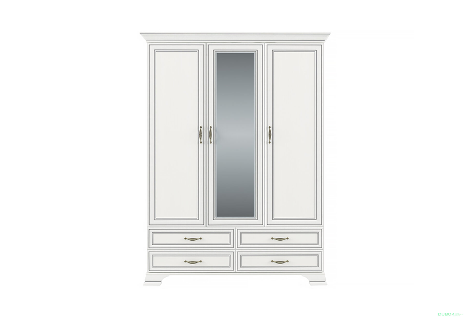 Obrázek 2 - Skříň se zrcadlem 3d4s woodline krém Tiffany