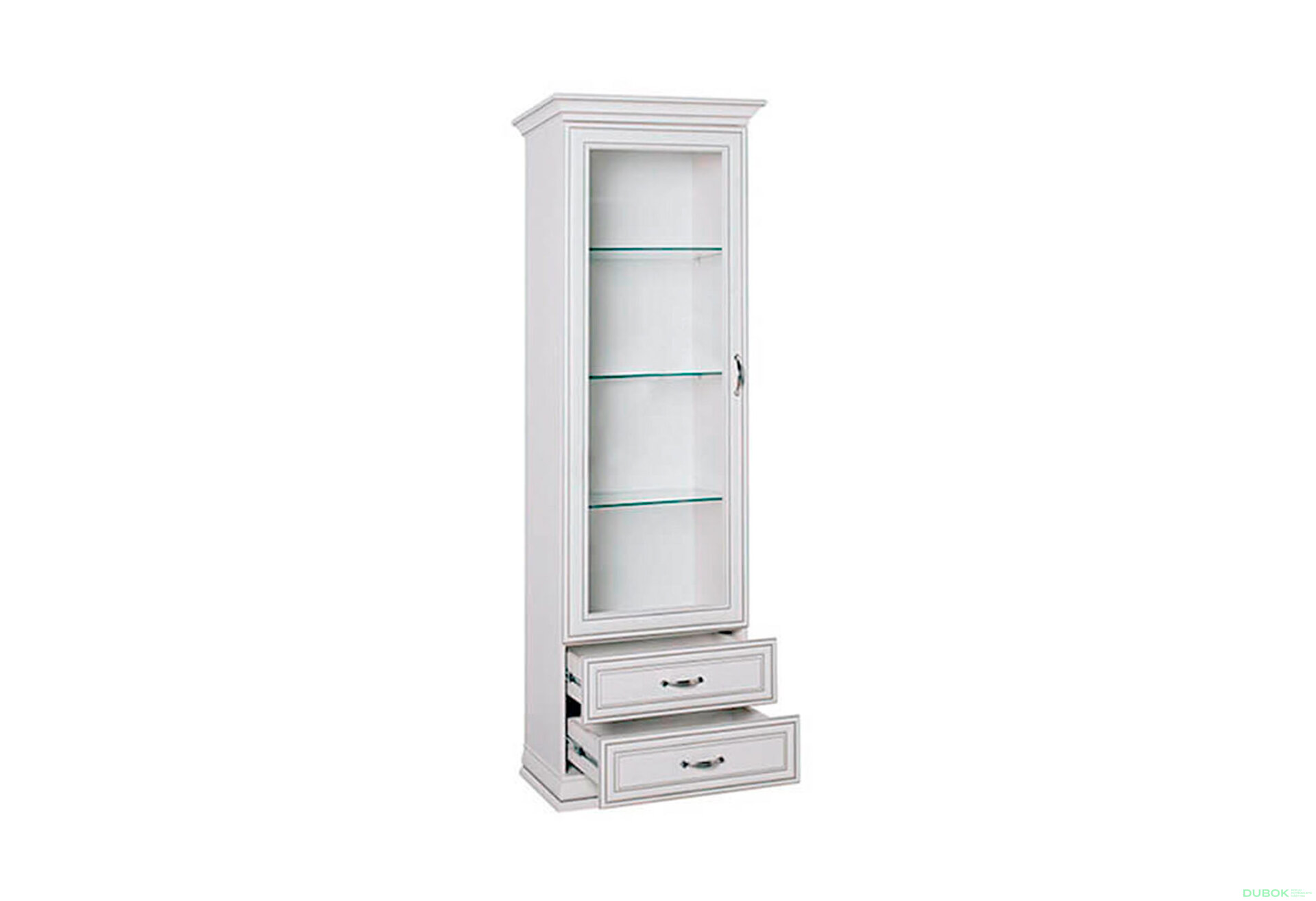 Obrázek 2 - Vitrína 1w2s woodline krém Tiffany