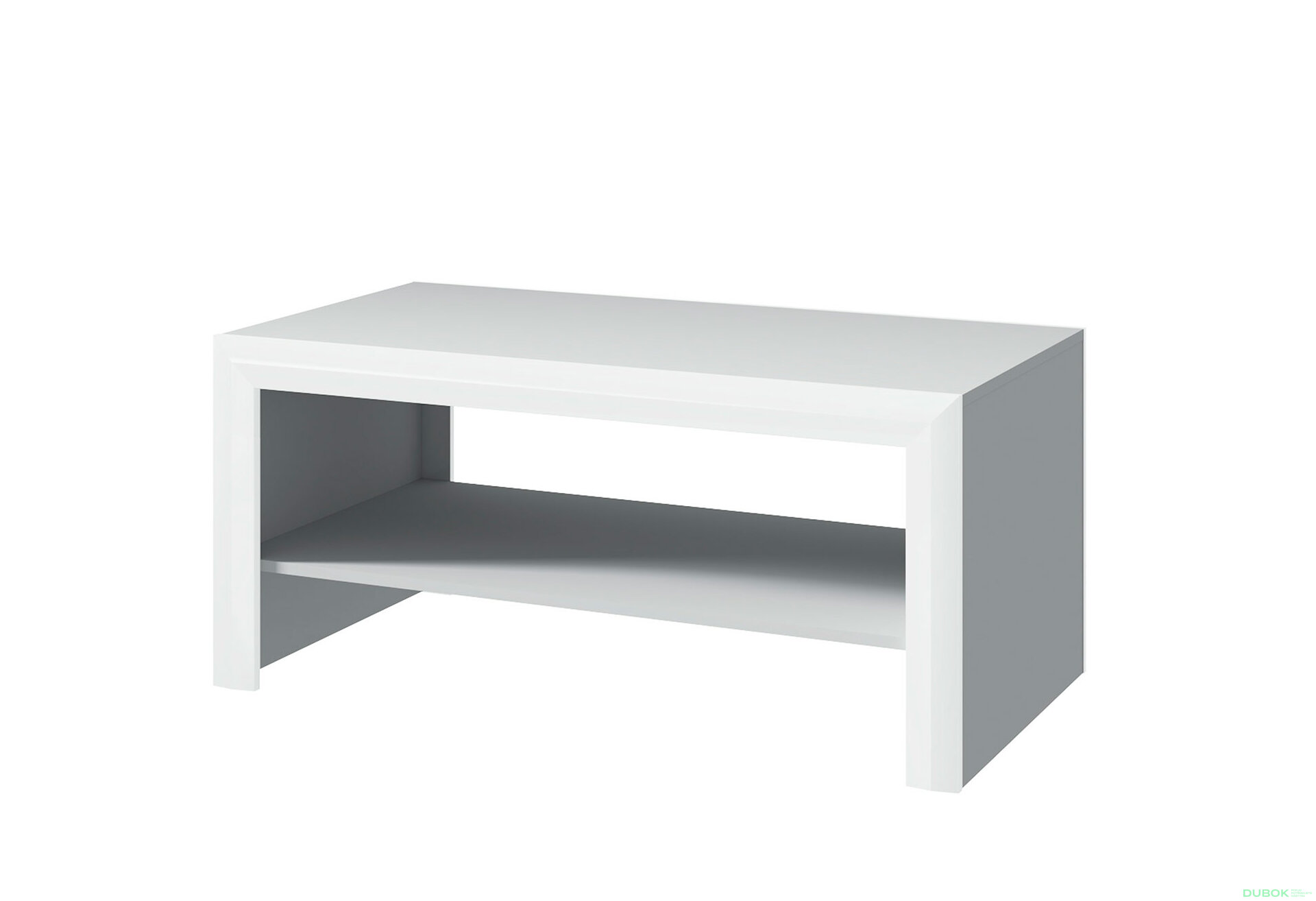 Obrázek 1 - Konferenční stolek 110 bílý lesk WhiteBlack
