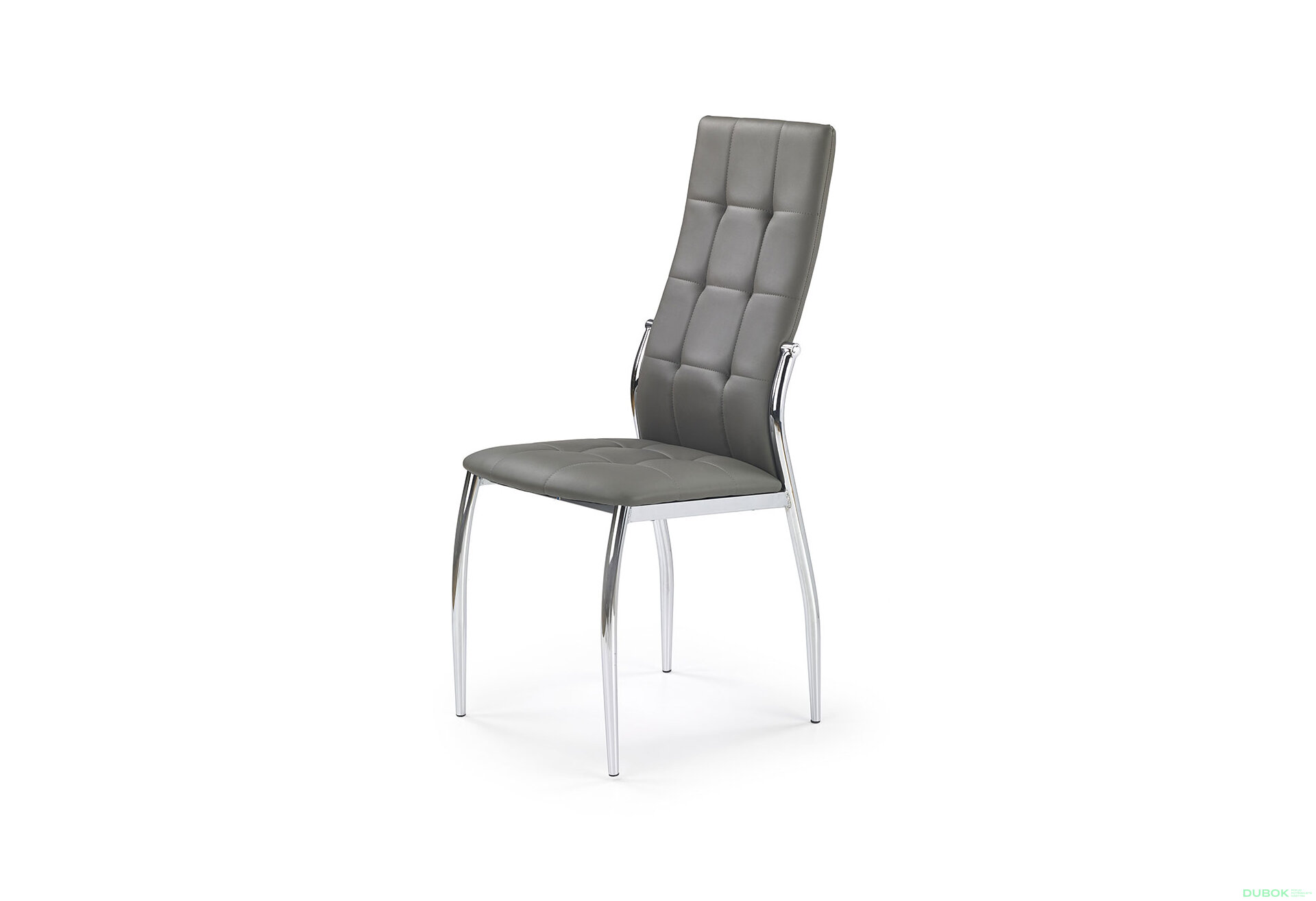 Obrázek 1 - Židle K209 chrom / ekokůže popel