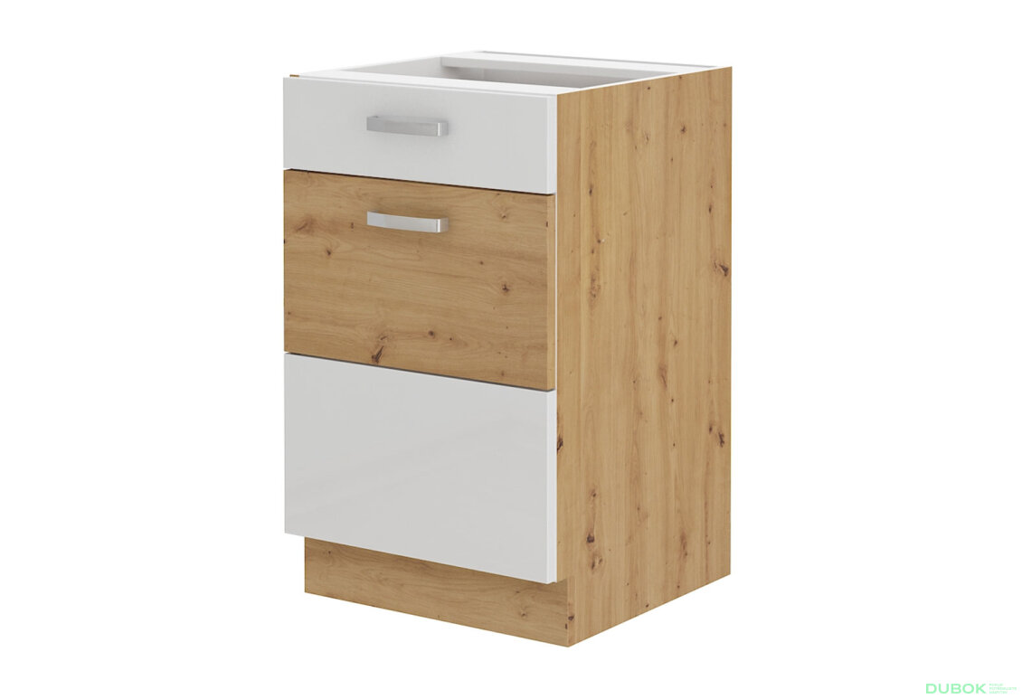 Obrázek 5424 - Kuchyňská sestava 1.5 m Artisan / bílý lesk