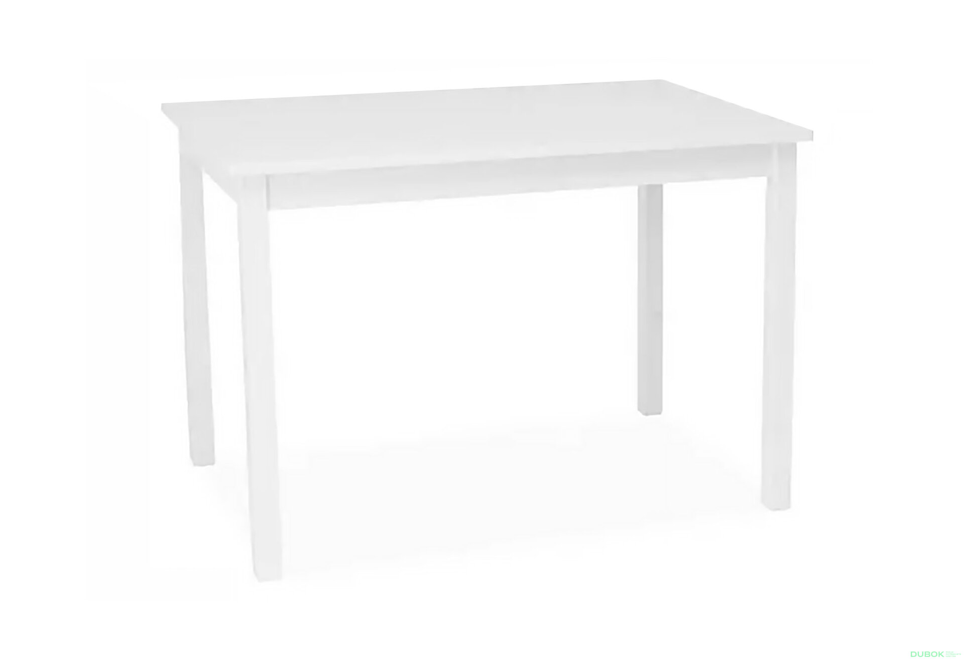 Obrázek 2 - Stůl Fiord 110x70 bílý MDF / dřevo