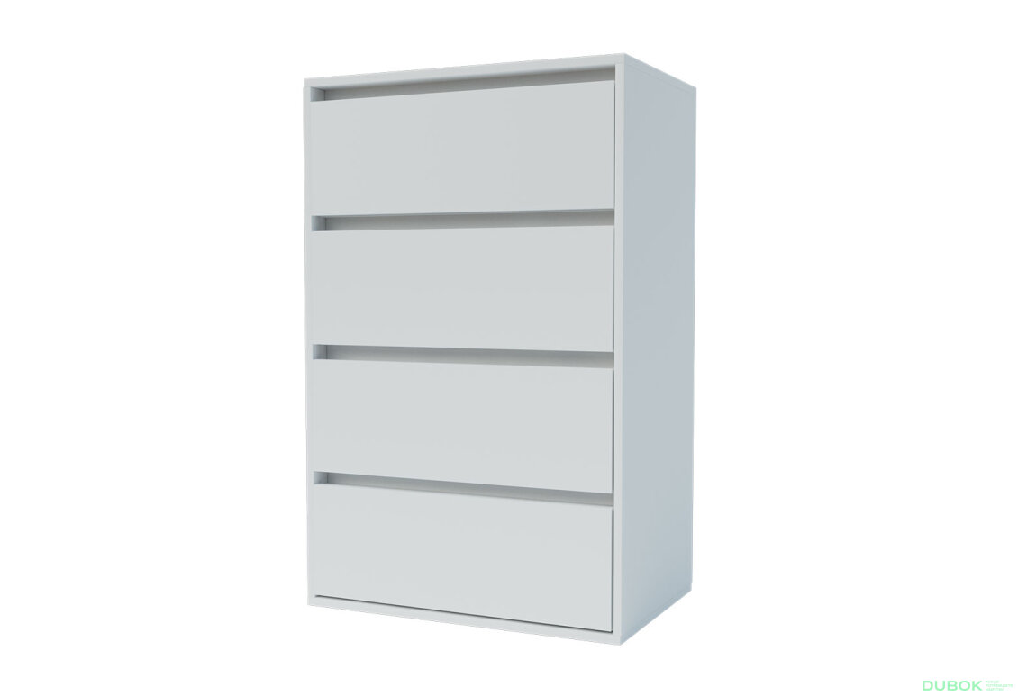Komoda se 4 zásuvkami Idea K 60 cm Nymphaea alba