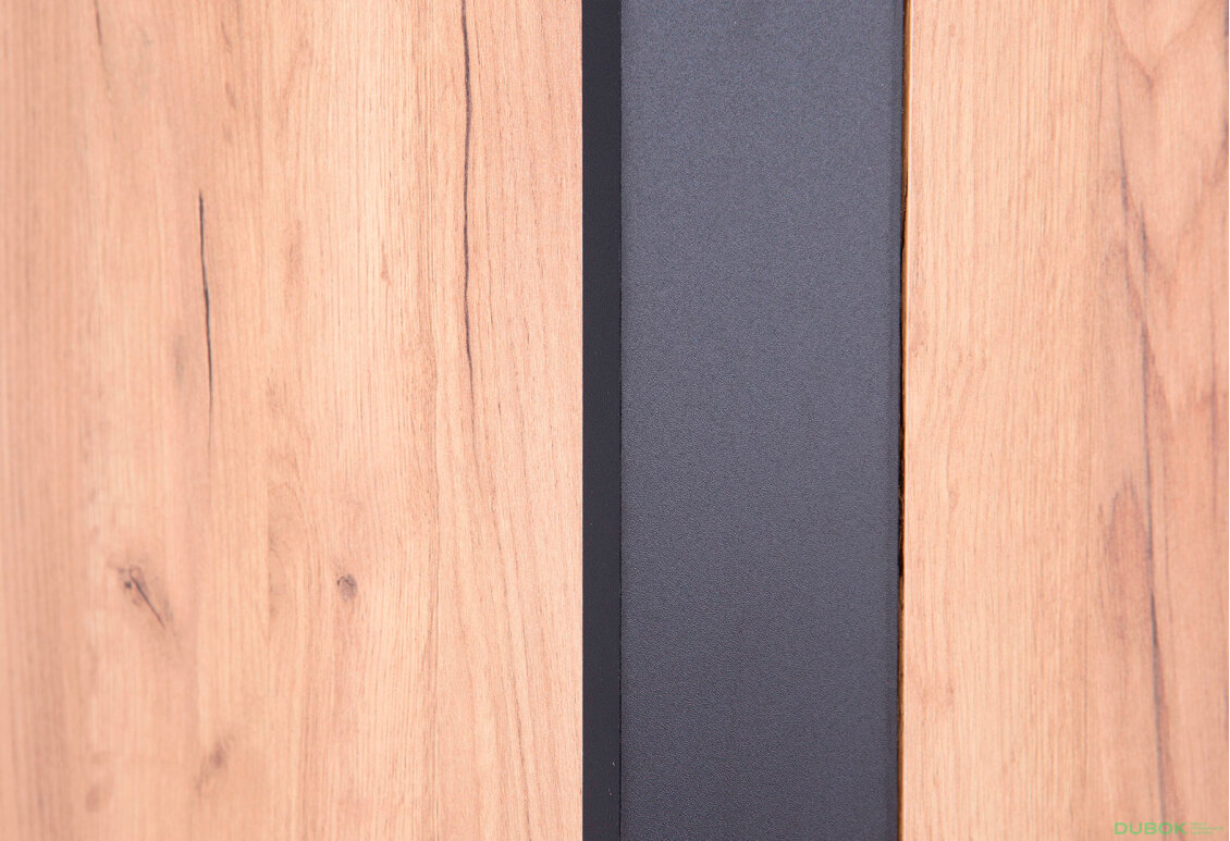 Obrázek 4 - Vitrína 1d1w dub craft zlatý Wood