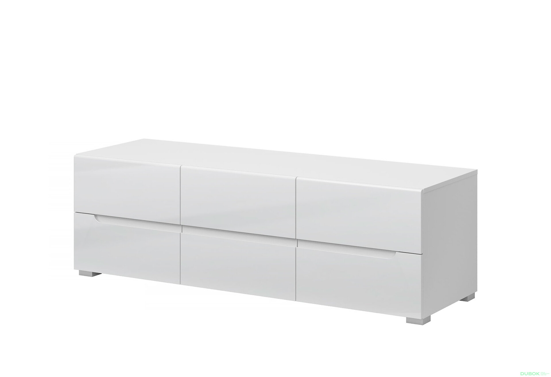 Obrázek 1028 - Obývací sestava 2.8 m bílý lesk Yolk