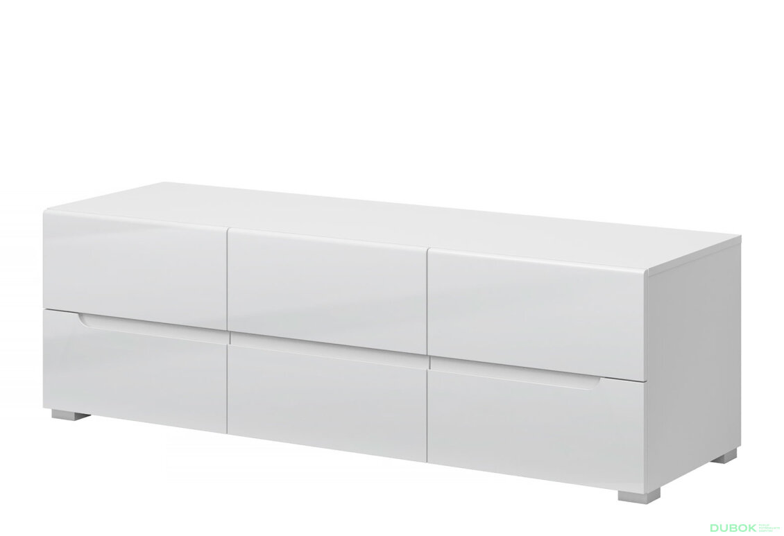 Obrázek 1028 - Obývací sestava 2.8 m bílý lesk Yolk