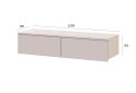 Obrázek 8 - Toaletní stolek Levía kašmír 2š 100x32x22