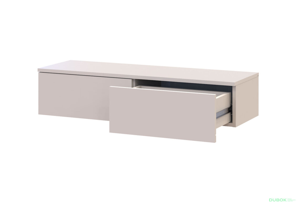 Obrázek 7 - Toaletní stolek Levía kašmír 2š 100x32x22
