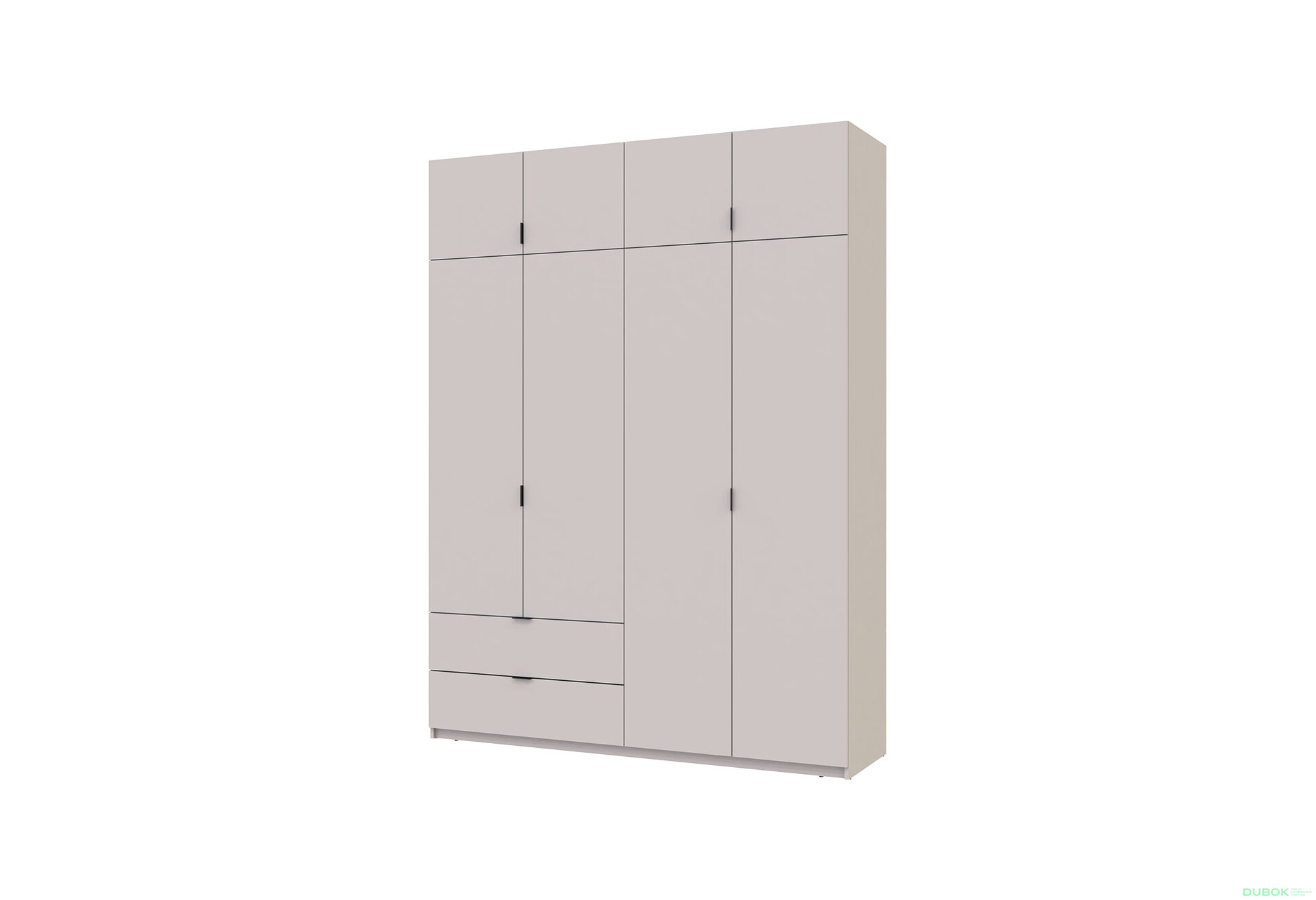 Obrázek 7205 - Skříň Lukas 3+4 DT 300 kašmír