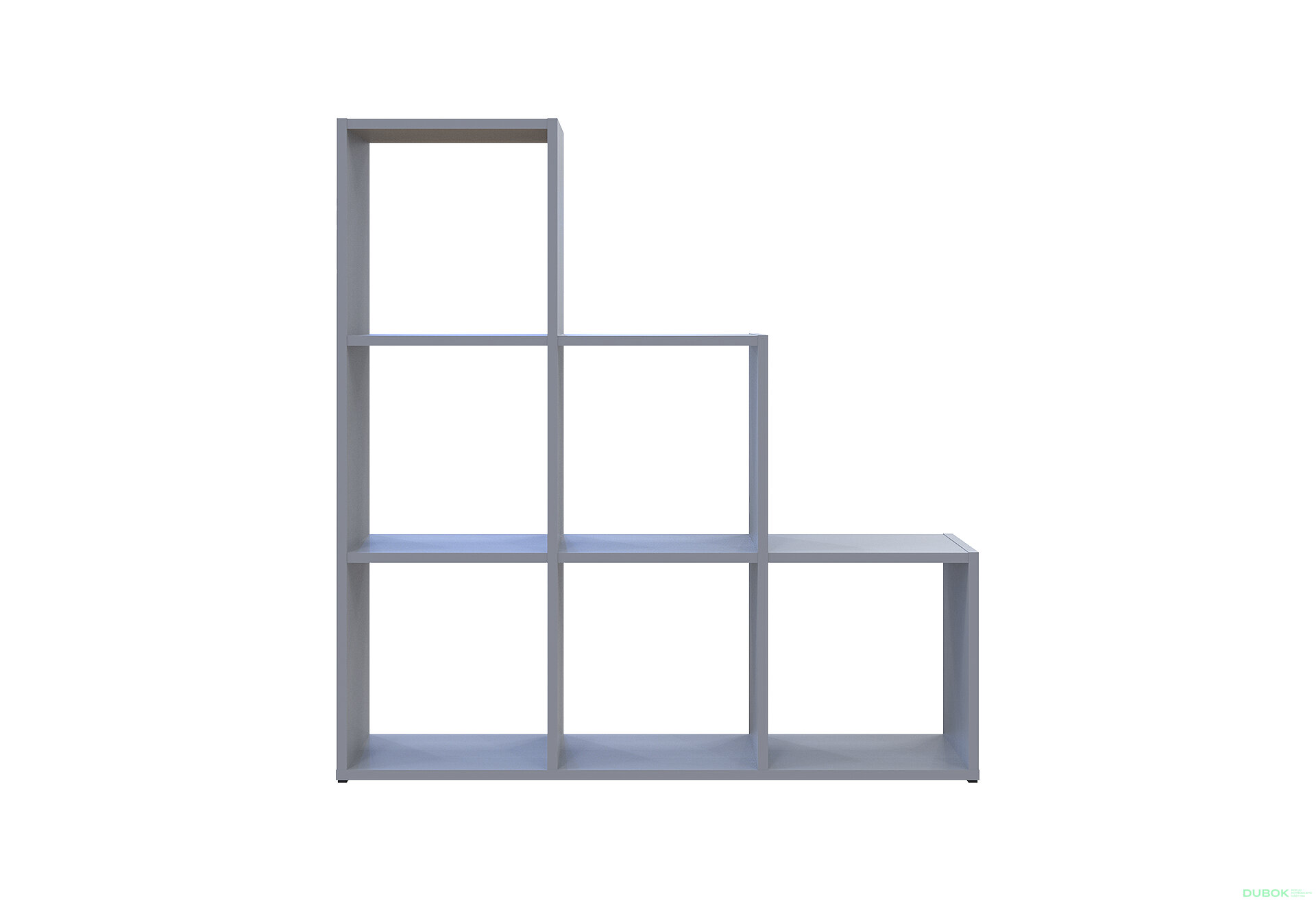 Obrázek 2 - Regál otevřený Step 3х3 102.6х28.8х106.1 šedý