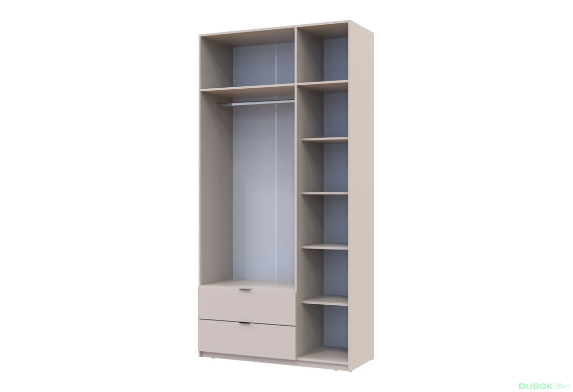 Obrázek 8 - Skříň čtyřdveřová Lukas 120 cm kašmír