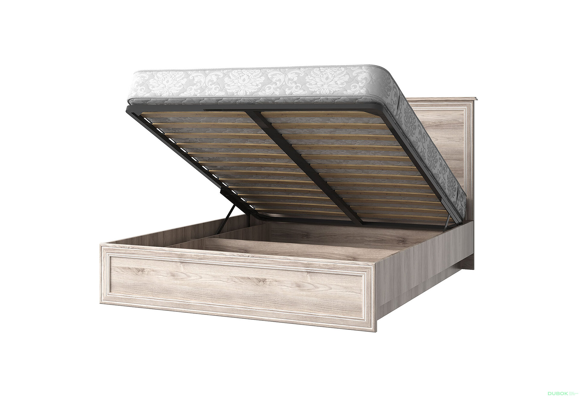 Obrázek 2 - Postel 160x200 s úložným prostorem kaštan nairobi Lisabon