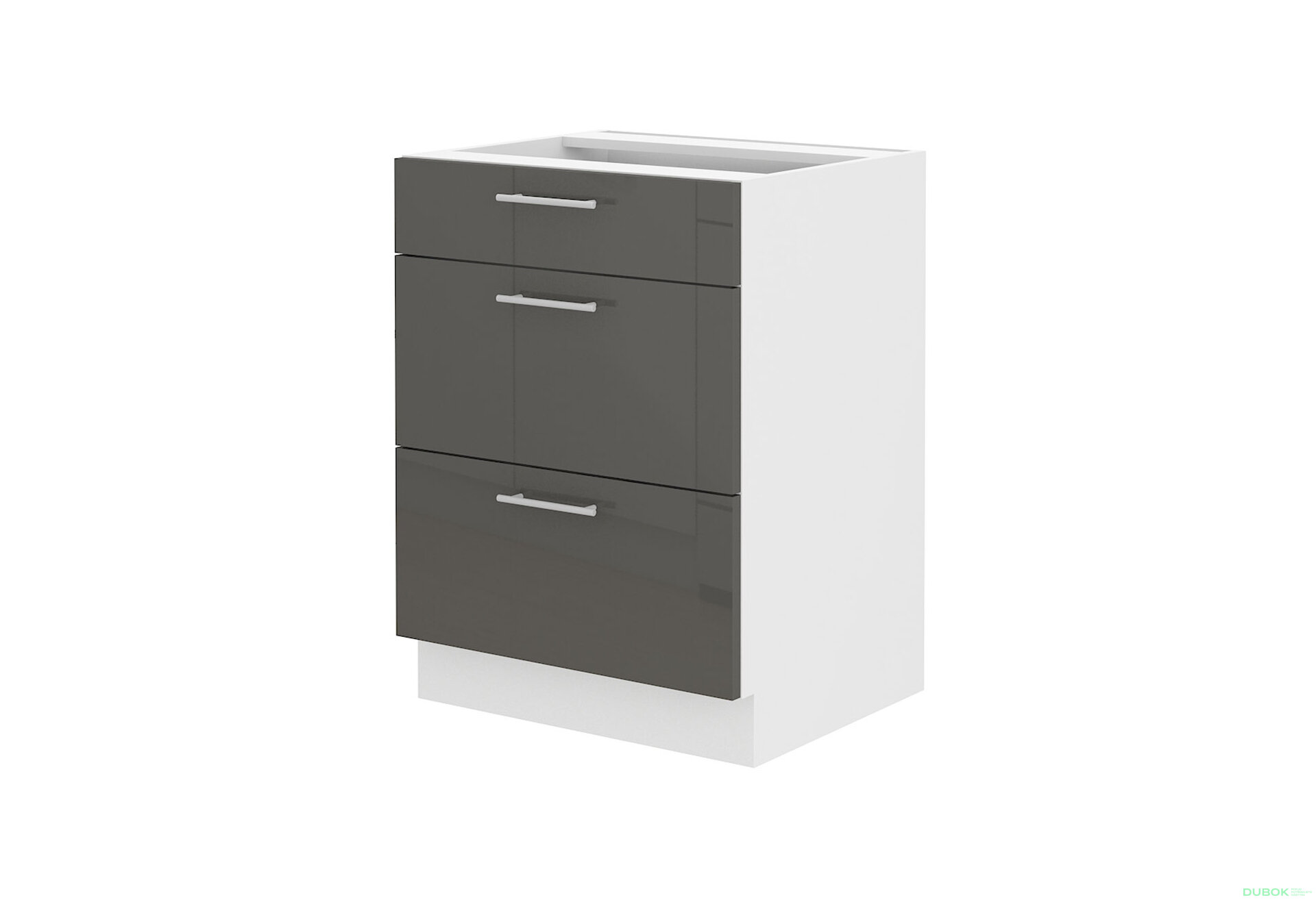 Obrázek 1 - 60 D 3S BB quadro Lara bílý / šedý lesk