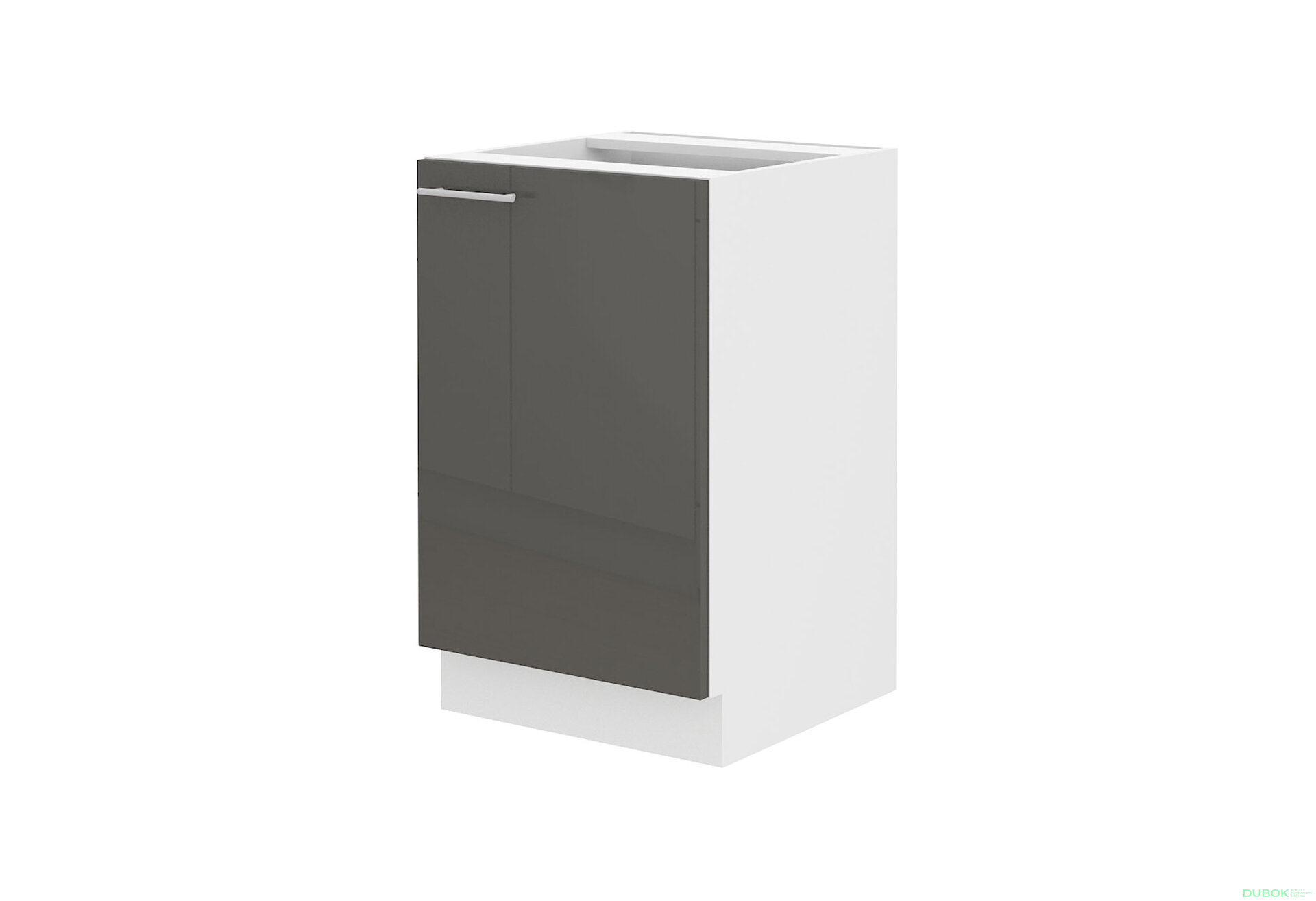 Obrázek 4766 - Kuchyňská sestava 2.9 m Lara bílý / šedý lesk