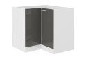Obrázek 4773 - Kuchyňská sestava 2.1x2.6 m Lara bílý / šedý lesk