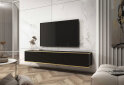 Obrázek 2 - TV stolek RTV 175 MDF černý Oro