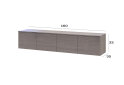 Obrázek 6 - TV stolek Levía cannolo 4dv 160x35x33