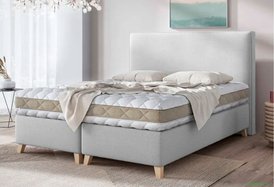 Obrázek 2 - Postel Dino 160x200 Castel 80 Davis E10 Buk s roštem, úložným prostorem