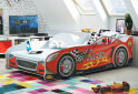 Obrázek 2 - Postel pro děti Cars 80x160 s roštem Sportovní auto