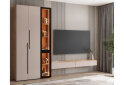 Obrázek 1 - Obývací sestava 280 cm dub appalačský / kašmír Space