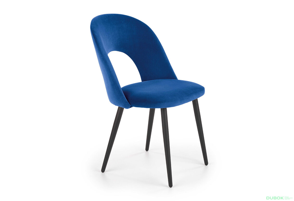 Obrázek 3 - Židle K384 granátová látka