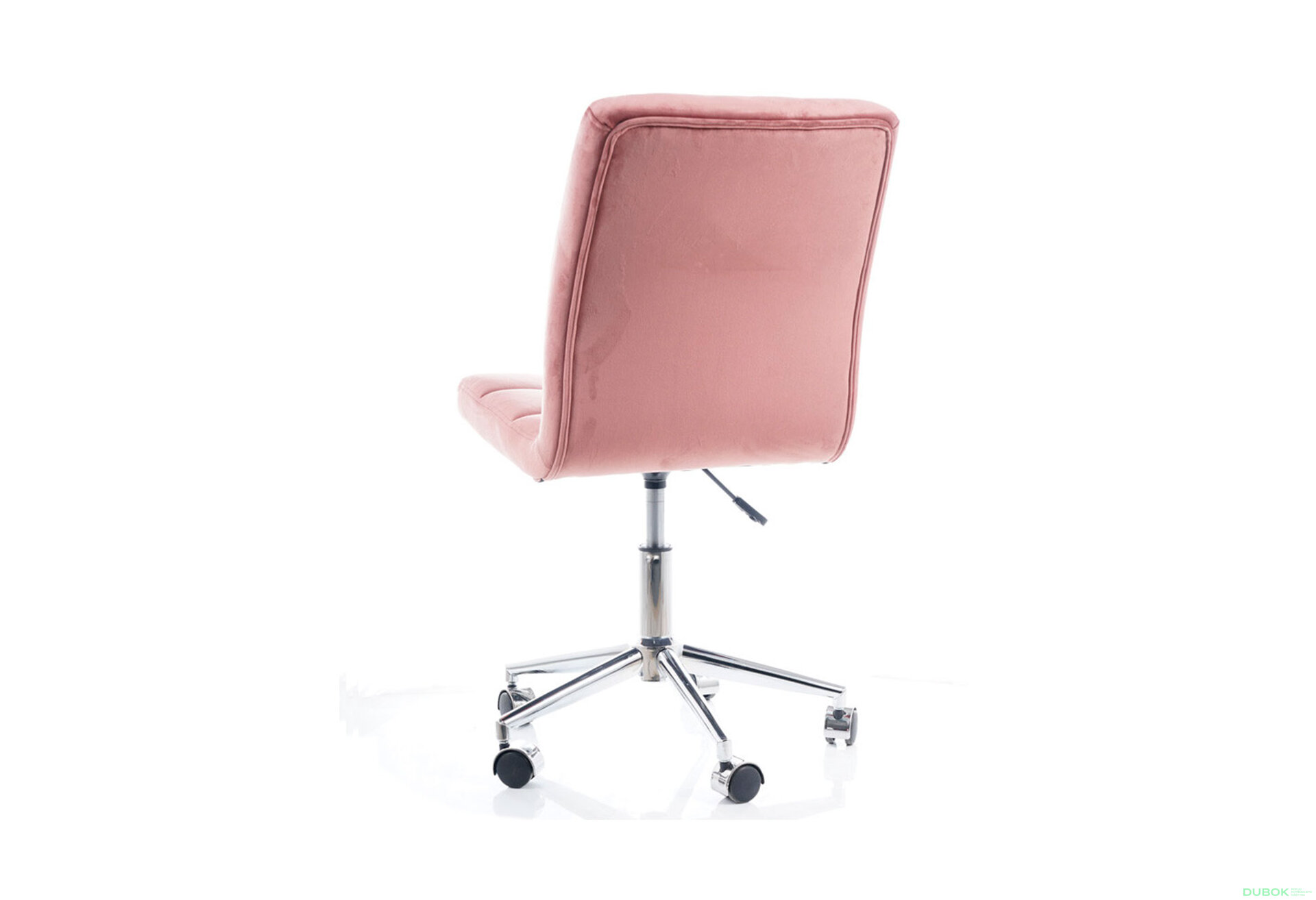 Obrázek 10 - Otočné křeslo Q-020 Velvet, starorůžový Bluvel 52