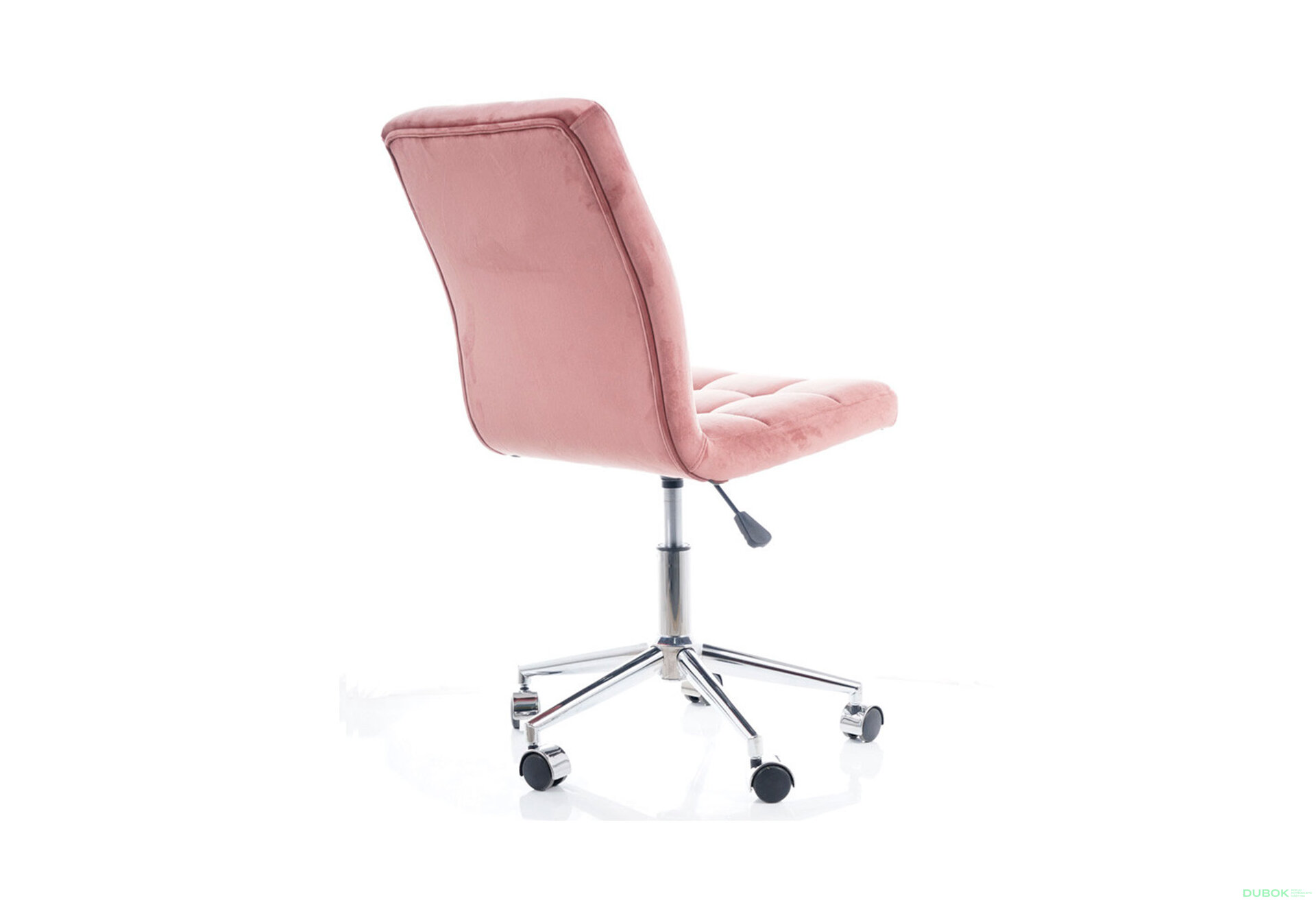 Obrázek 7 - Otočné křeslo Q-020 Velvet, starorůžový Bluvel 52
