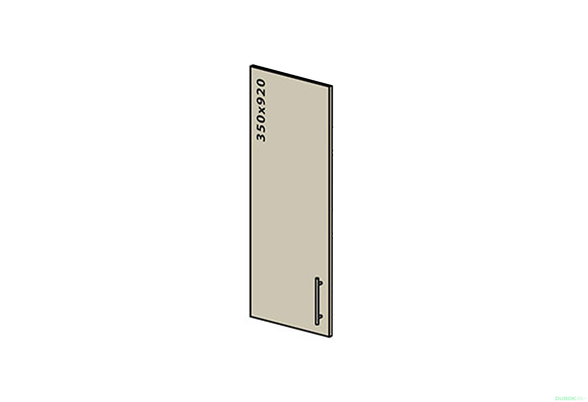 Obrázek 1 - Fasáda f 350*920 Prime