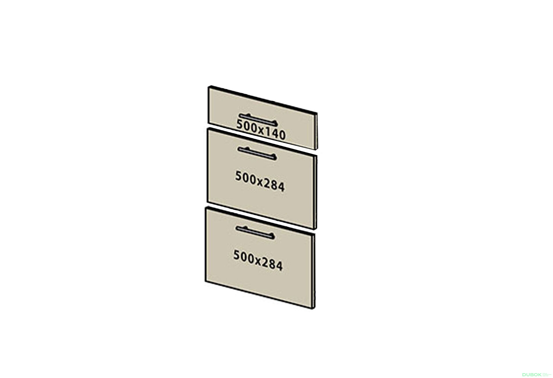 Obrázek 1 - Fasáda F Š 500 (1+2) Prime