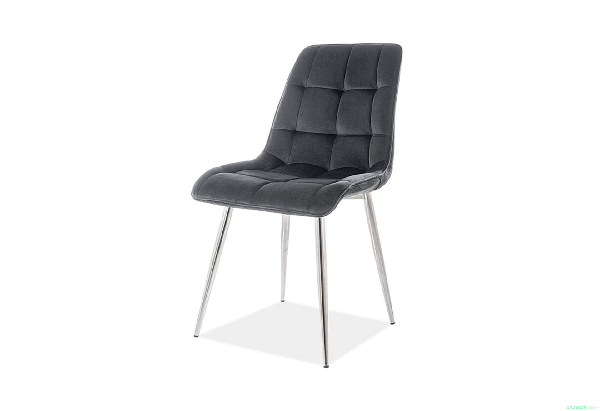 Obrázek 1 - Židle Chic Chom Velvet černý Bluvel 19