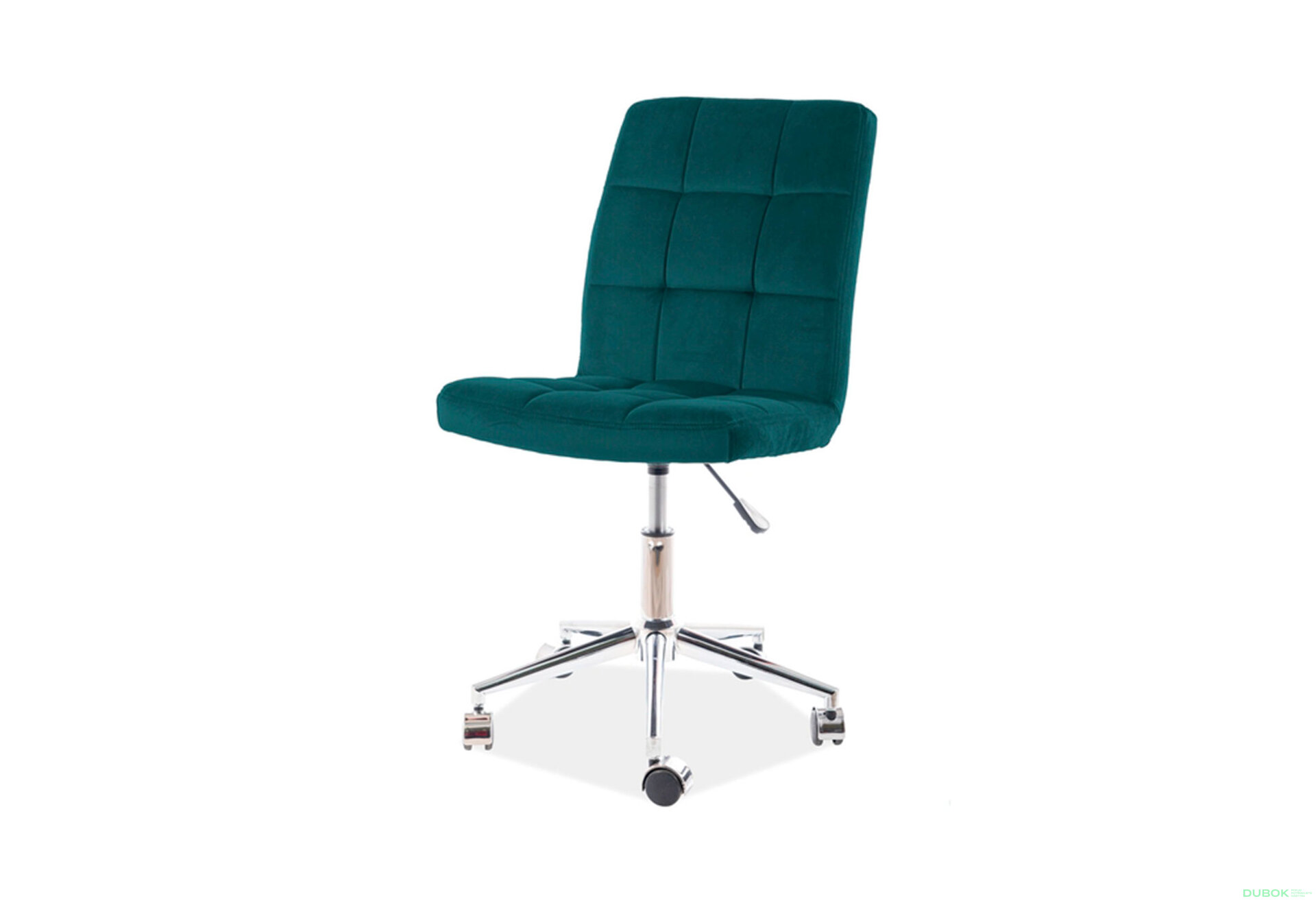 Obrázek 1 - Otočné křeslo Q-020 Velvet, zelený Bluvel 78