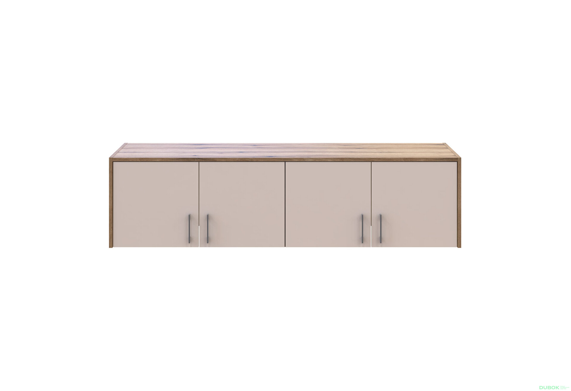 Obrázek 2 - Nástavba Rondi 4 dřevotříska 160x52x41 dub artisan / kašmír