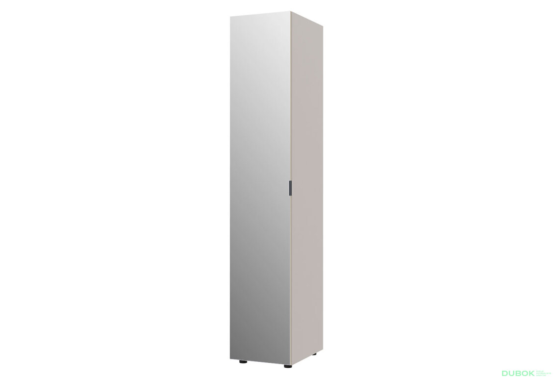 Obrázek 6724 - Skříň třídveřová se zrcadlem Gelar 116.5 cm Kašmír