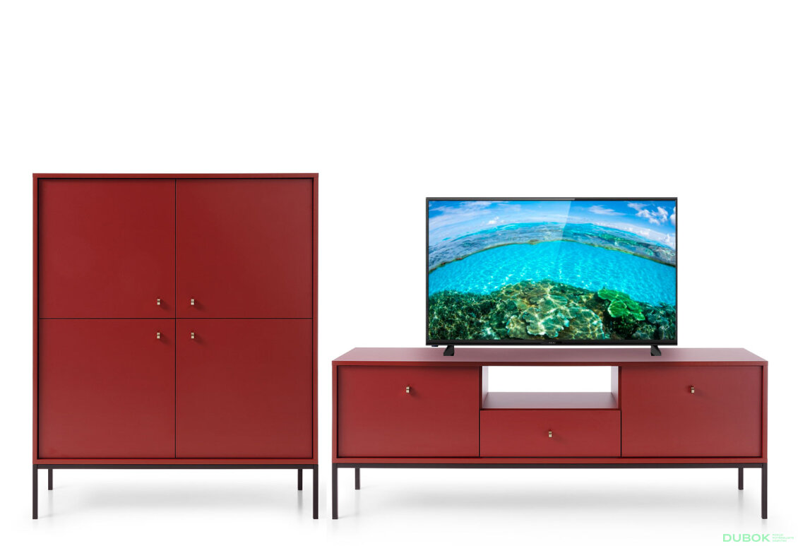 Obývací sestava 2.6 TV Mono bordo